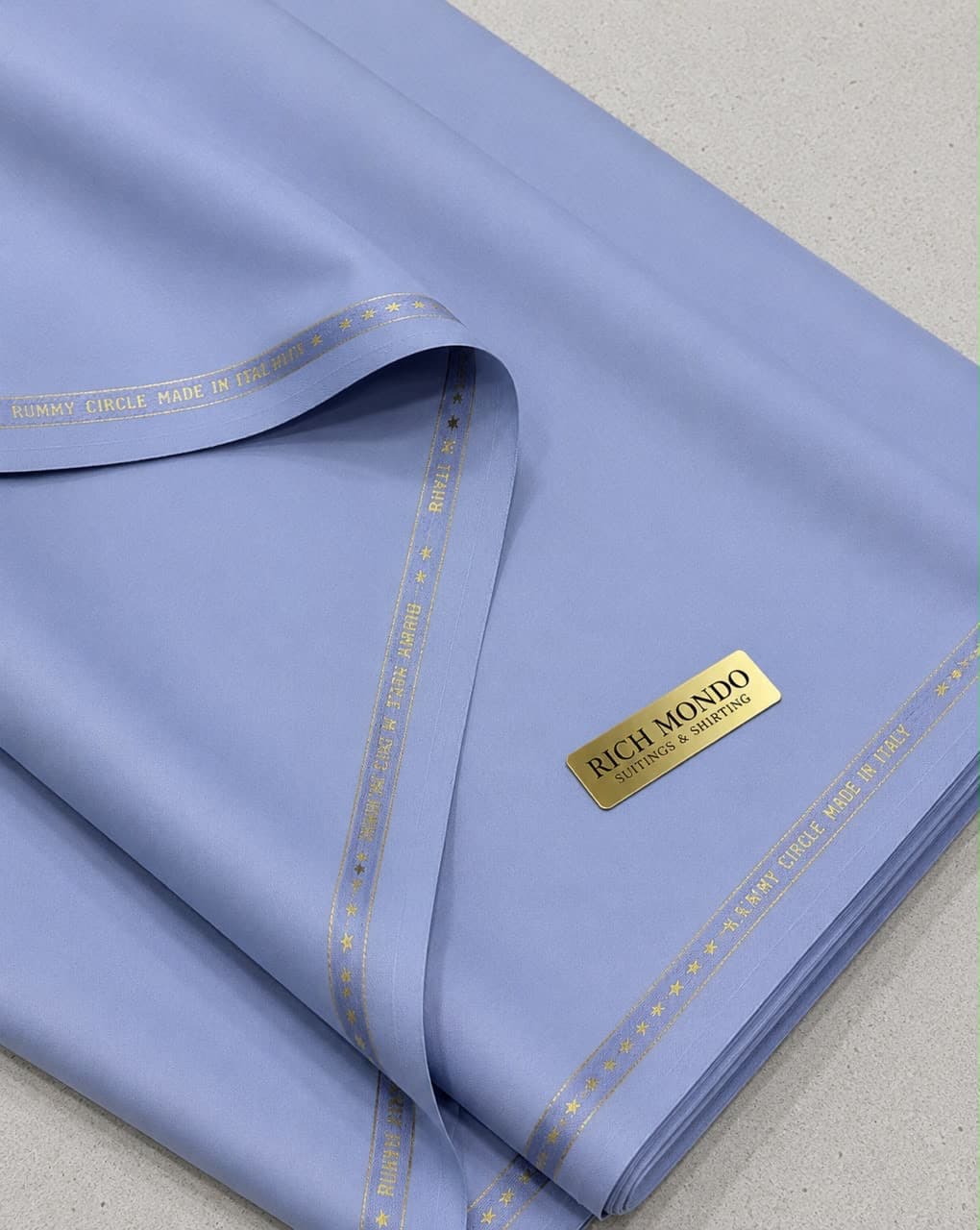 Tissu Richmondo Bleu Lavande - Rideaux & Décoration